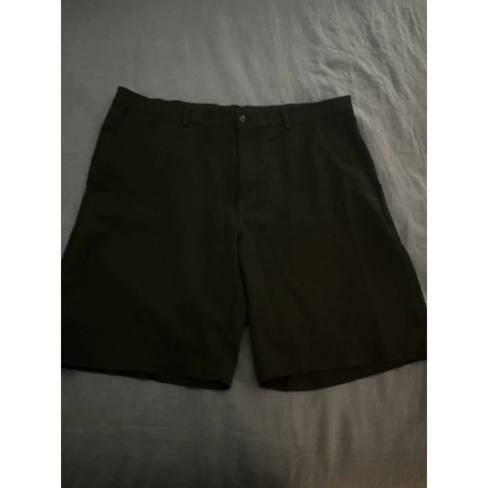 Ben Hogan Men's Stretch Golf Shorts Size 38 Black Mid Rise Casual‎ Athleisure